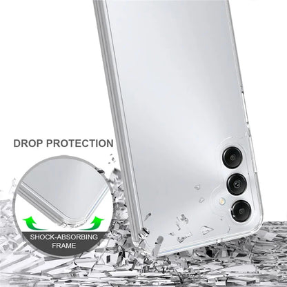 For Samsung Galaxy A05s 4G HD Transparent Cell Phone Case Acrylic + TPU Hybrid Phone Cover
