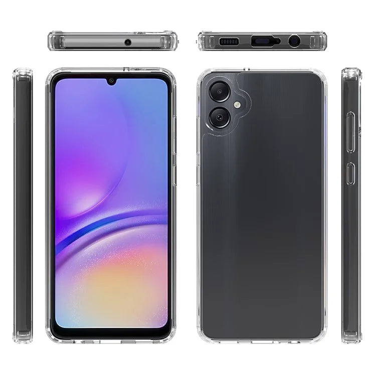 For Samsung Galaxy A05 4G Case Acrylic + TPU Shell Super Transparent Phone Cover