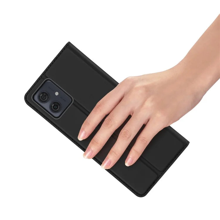 DUX DUCIS Skin Pro Series For Motorola Moto G54 5G / G54 Power Edition Case Card Slot Leather Phone Shell