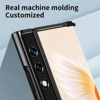 For Honor V Purse Case Hard PC Folding Protective Phone Cover