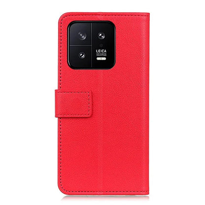 For Xiaomi 14 Case Book Style PU Leather Phone Cover Wallet Stand Shell