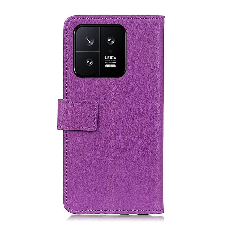 For Xiaomi 14 Case Book Style PU Leather Phone Cover Wallet Stand Shell