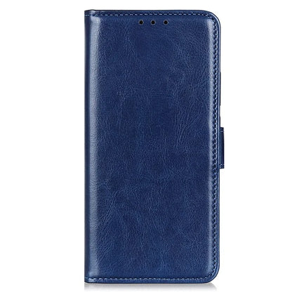 For Xiaomi 14 Case Crazy Horse Texture Phone Cover Magnetic Clasp PU Leather Wallet Shell