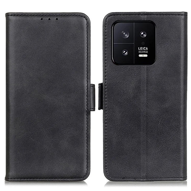 For Xiaomi 14 Case Foldable Stand Phone Cover TPU +PU Leather Wallet