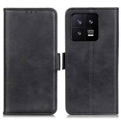 For Xiaomi 14 Case Foldable Stand Phone Cover TPU +PU Leather Wallet