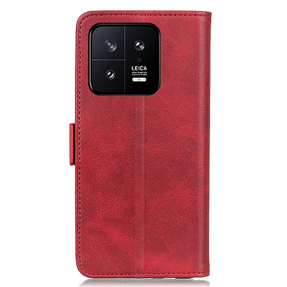 For Xiaomi 14 Case Foldable Stand Phone Cover TPU +PU Leather Wallet