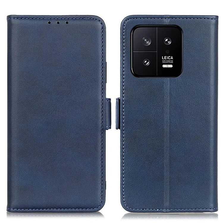 For Xiaomi 14 Case Foldable Stand Phone Cover TPU +PU Leather Wallet