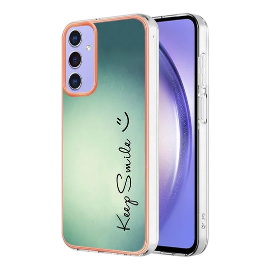 YB IMD Series-19 Style-D For Samsung Galaxy A15 5G Case Electroplating 2.0mm TPU Phone Cover