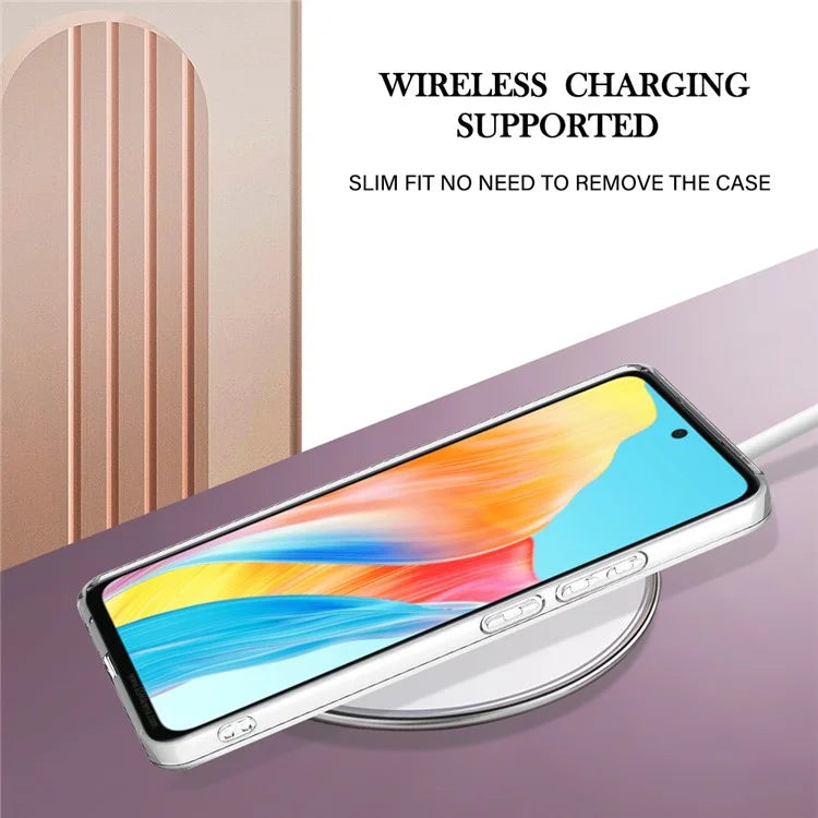 YB IMD Series-1 For Oppo A58 4G Case Electroplating Pattern TPU Phone Cover