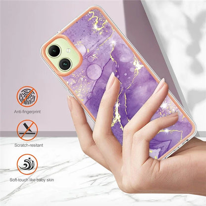 YB IMD Series-2 For Samsung Galaxy A05 4G Case Marble Pattern Protective Phone Cover