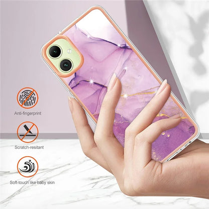 YB IMD Series-2 For Samsung Galaxy A05 4G Case Marble Pattern Protective Phone Cover