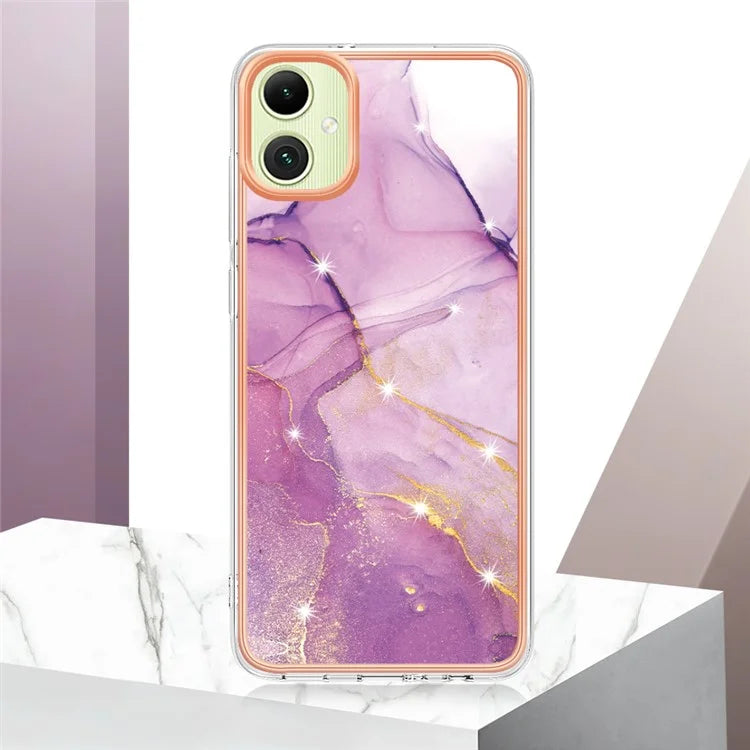 YB IMD Series-2 For Samsung Galaxy A05 4G Case Marble Pattern Protective Phone Cover