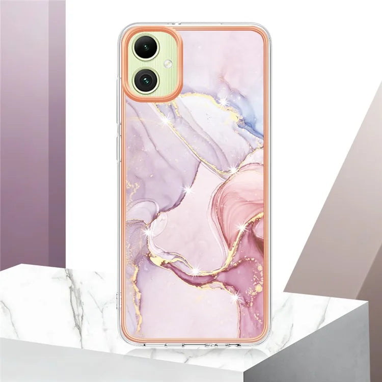YB IMD Series-2 For Samsung Galaxy A05 4G Case Marble Pattern Protective Phone Cover