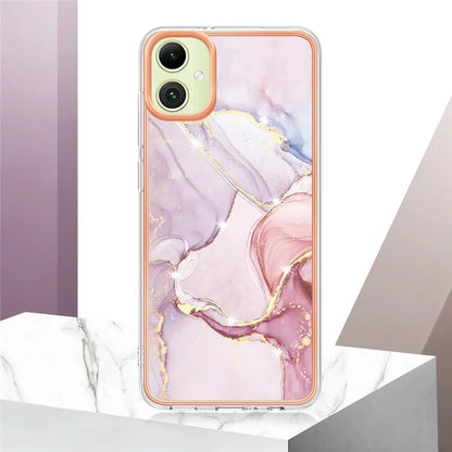 YB IMD Series-2 For Samsung Galaxy A05 4G Case Marble Pattern Protective Phone Cover