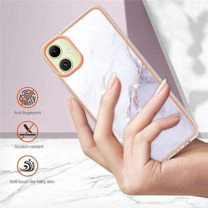 YB IMD Series-2 For Samsung Galaxy A05 4G Case Marble Pattern Protective Phone Cover