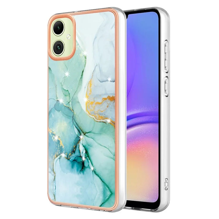 YB IMD Series-2 For Samsung Galaxy A05 4G Case Marble Pattern Protective Phone Cover