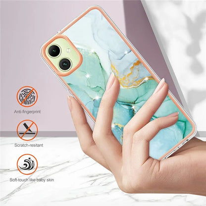 YB IMD Series-2 For Samsung Galaxy A05 4G Case Marble Pattern Protective Phone Cover