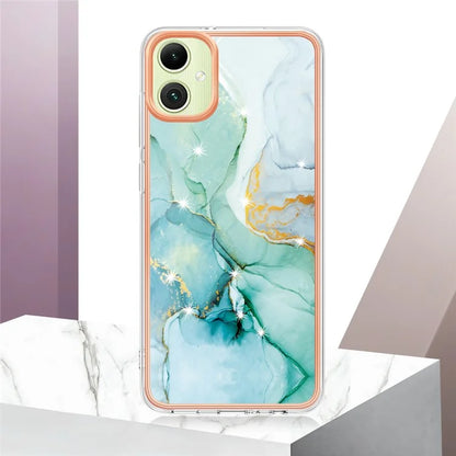 YB IMD Series-2 For Samsung Galaxy A05 4G Case Marble Pattern Protective Phone Cover