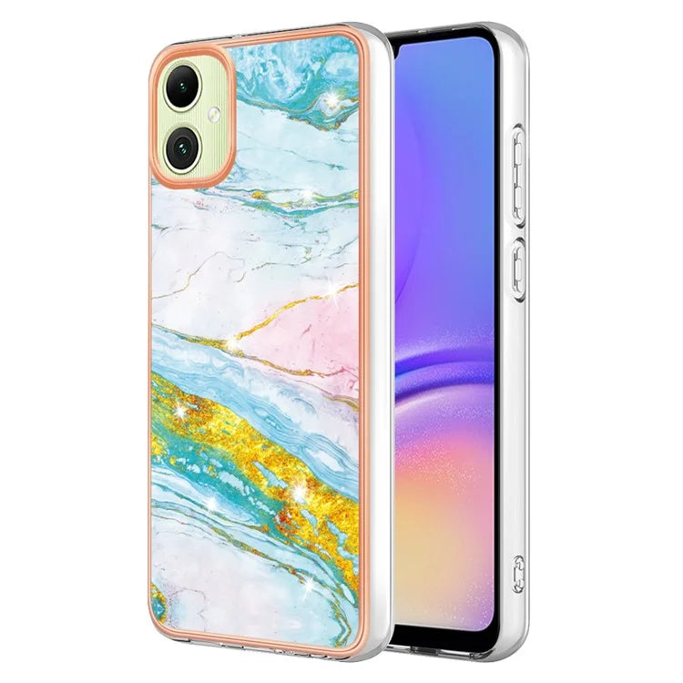 YB IMD Series-2 For Samsung Galaxy A05 4G Case Marble Pattern Protective Phone Cover