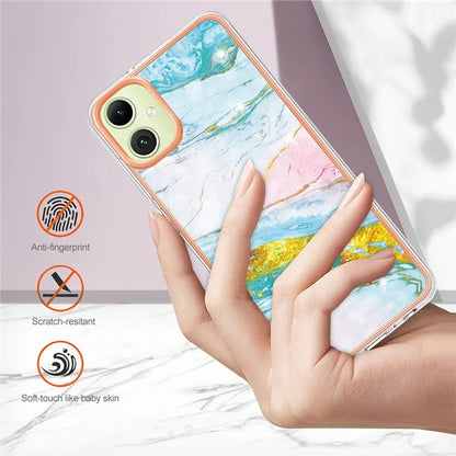 YB IMD Series-2 For Samsung Galaxy A05 4G Case Marble Pattern Protective Phone Cover