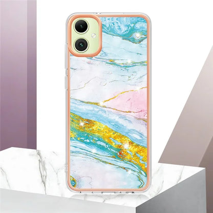 YB IMD Series-2 For Samsung Galaxy A05 4G Case Marble Pattern Protective Phone Cover