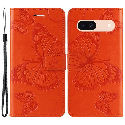 KT Imprinting Flower Series-2 For Google Pixel 8a Cover Imprinted Phone Leather Case