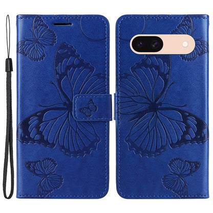 KT Imprinting Flower Series-2 For Google Pixel 8a Cover Imprinted Phone Leather Case