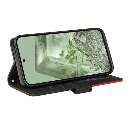 KT Leather Series-1 For Google Pixel 8a Case Anti-Scratch Shell Wallet Stand Phone Cover