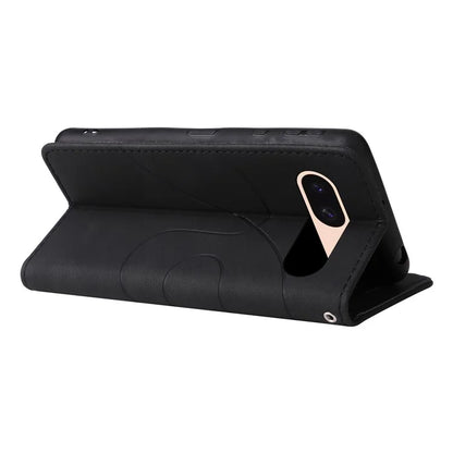 KT Leather Series-1 For Google Pixel 8a Case Anti-Scratch Shell Wallet Stand Phone Cover