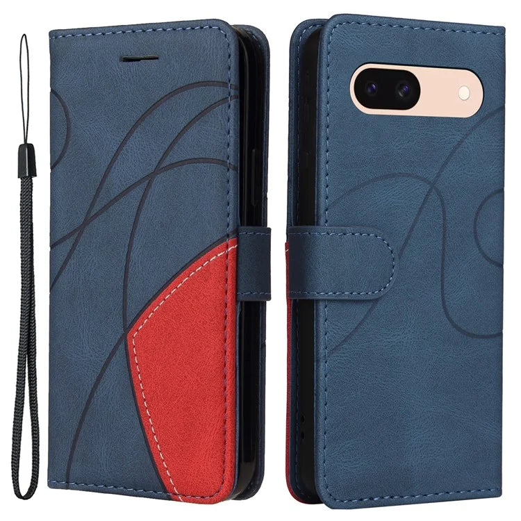 KT Leather Series-1 For Google Pixel 8a Case Anti-Scratch Shell Wallet Stand Phone Cover