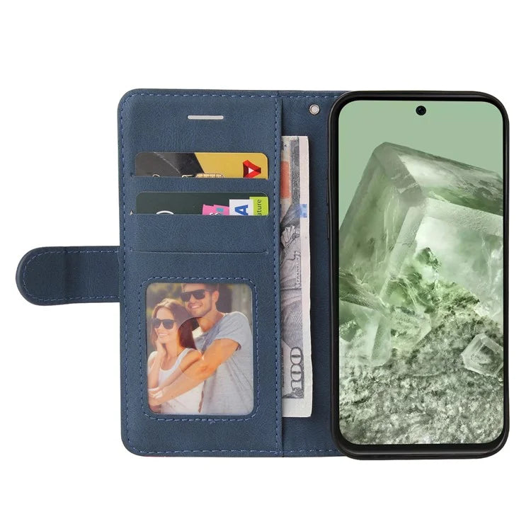 KT Leather Series-1 For Google Pixel 8a Case Anti-Scratch Shell Wallet Stand Phone Cover