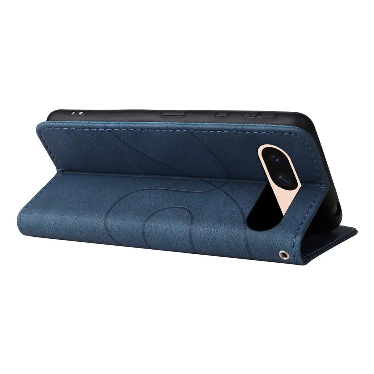 KT Leather Series-1 For Google Pixel 8a Case Anti-Scratch Shell Wallet Stand Phone Cover