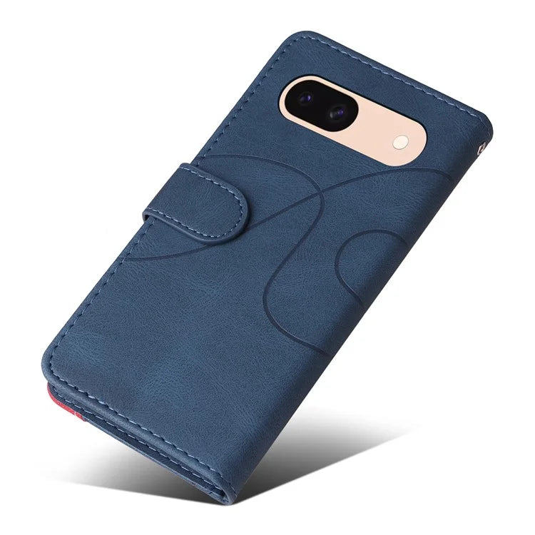 KT Leather Series-1 For Google Pixel 8a Case Anti-Scratch Shell Wallet Stand Phone Cover