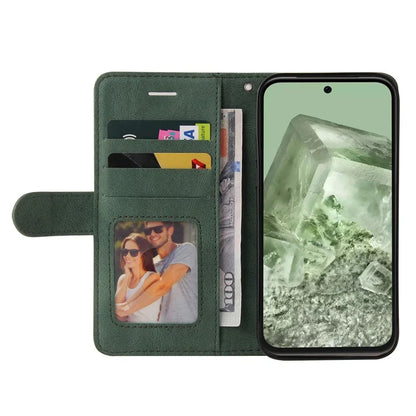 KT Leather Series-1 For Google Pixel 8a Case Anti-Scratch Shell Wallet Stand Phone Cover