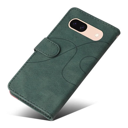 KT Leather Series-1 For Google Pixel 8a Case Anti-Scratch Shell Wallet Stand Phone Cover