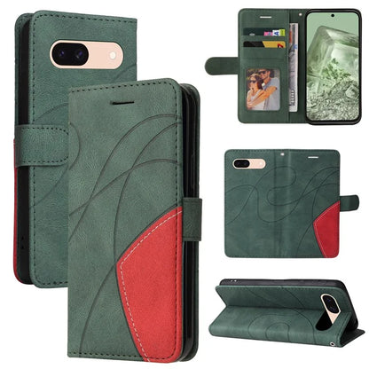 KT Leather Series-1 For Google Pixel 8a Case Anti-Scratch Shell Wallet Stand Phone Cover