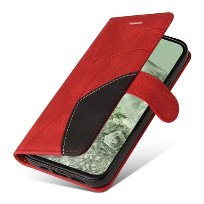 KT Leather Series-1 For Google Pixel 8a Case Anti-Scratch Shell Wallet Stand Phone Cover