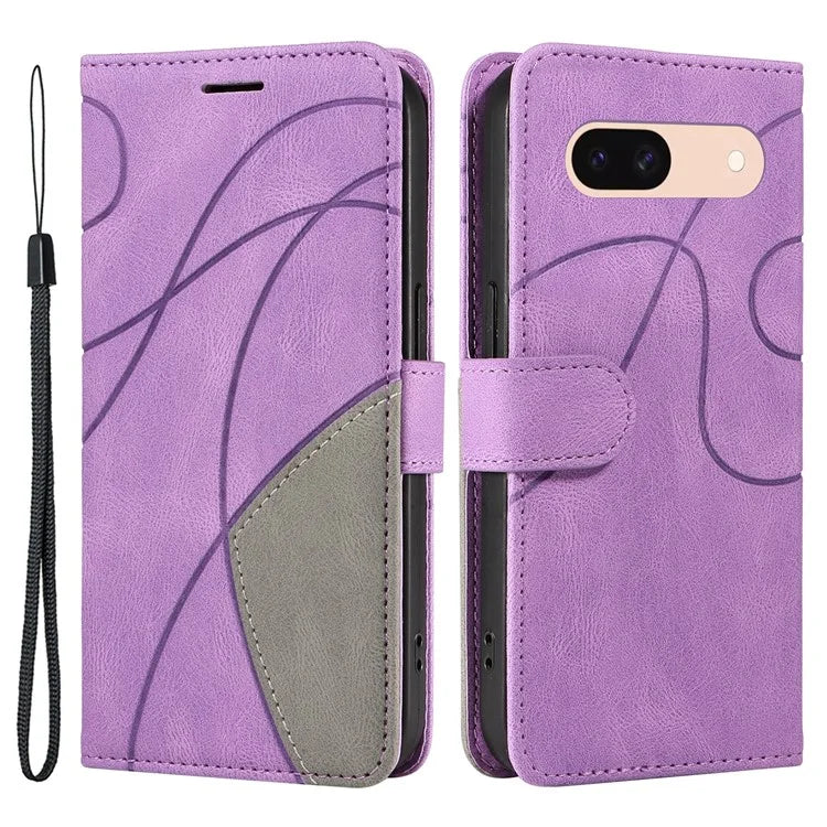 KT Leather Series-1 For Google Pixel 8a Case Anti-Scratch Shell Wallet Stand Phone Cover