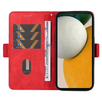 For Samsung Galaxy A15 5G Protective Case Rhombus Imprinted Leather Flip Phone Cover