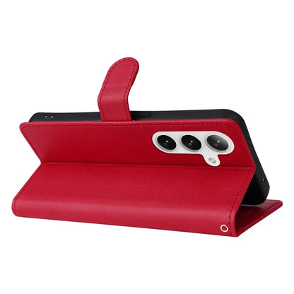 KT Leather Series-2 For Samsung Galaxy S24+ Case Solid Color Leather Phone Wallet Cover