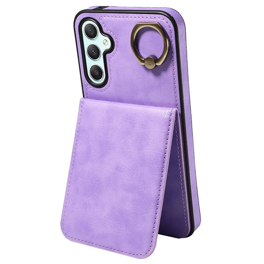 004 For Samsung Galaxy A34 5G Case Litchi Texture Shell PU Leather+TPU Phone Cover