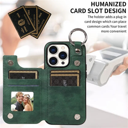 003 Anti-Scratch Kickstand Case for iPhone 15 Pro Case Shockproof PU+TPU Phone Cover