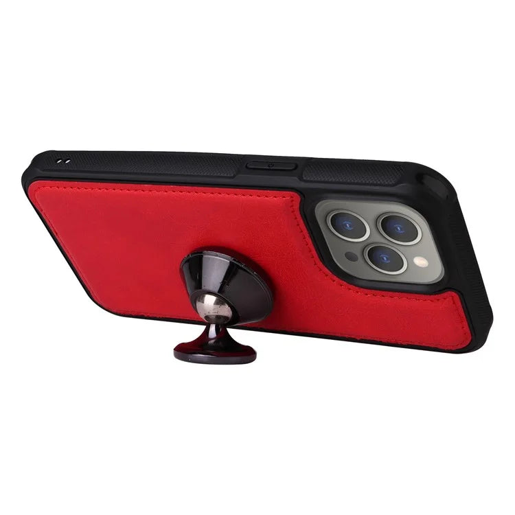 KT Multi-functional Series-4 for iPhone 15 Pro Max Case Magnetic Leather Wallet Stand Zippe Phone Cover