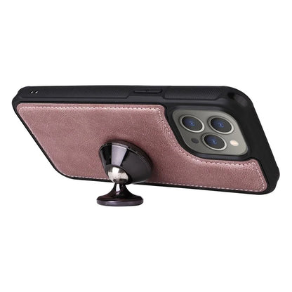KT Multi-functional Series-4 for iPhone 15 Pro Max Case Magnetic Leather Wallet Stand Zippe Phone Cover
