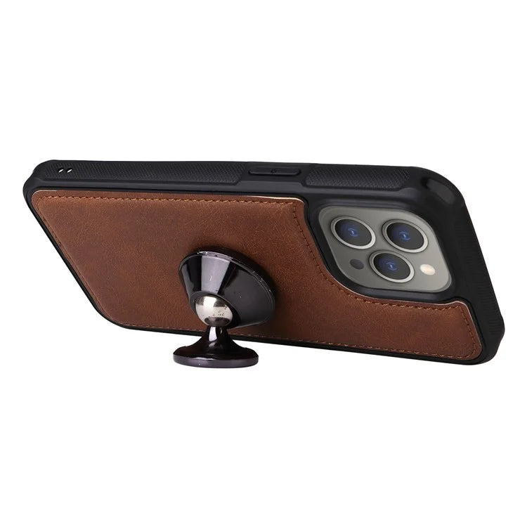 KT Multi-functional Series-4 for iPhone 15 Pro Max Case Magnetic Leather Wallet Stand Zippe Phone Cover