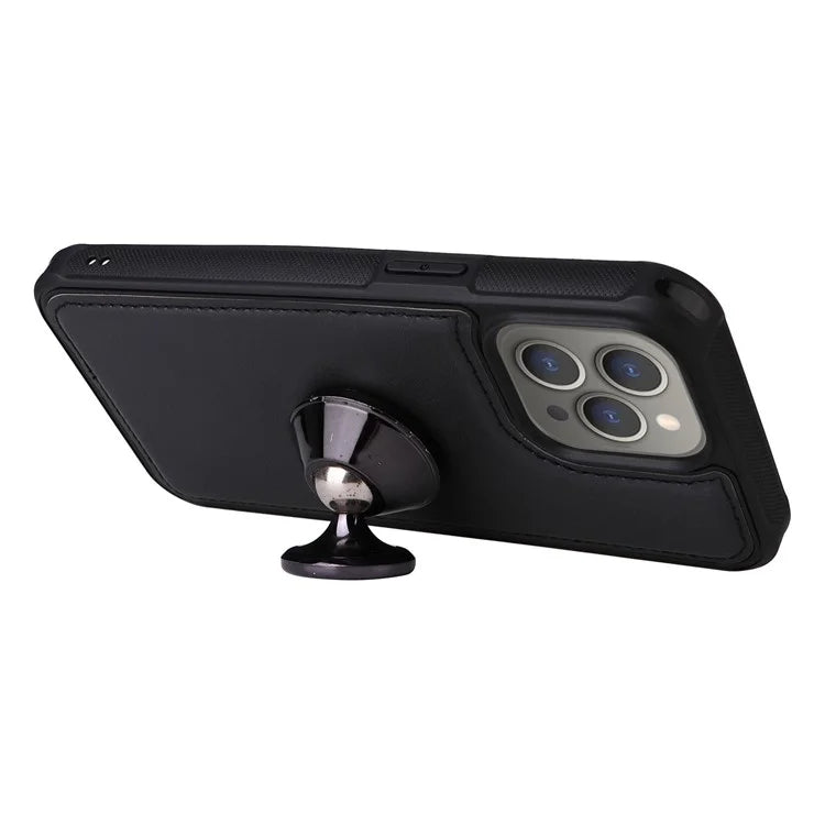 KT Multi-functional Series-4 for iPhone 15 Pro Max Case Magnetic Leather Wallet Stand Zippe Phone Cover