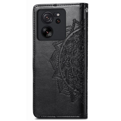 For Xiaomi 13T Pro / 13T / Redmi K60 Ultra Case PU Leather Embossed Phone Cover Anti-Scratch Wallet with Stand