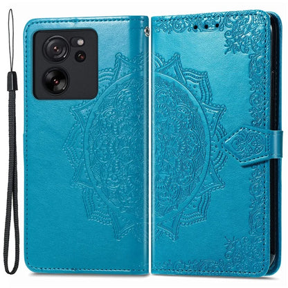 For Xiaomi 13T Pro / 13T / Redmi K60 Ultra Case PU Leather Embossed Phone Cover Anti-Scratch Wallet with Stand