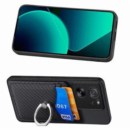 C1-8 For Xiaomi 13T / 13T Pro / Redmi K60 Ultra Case PU+TPU+PC Kickstand Phone Cover with Card Holder