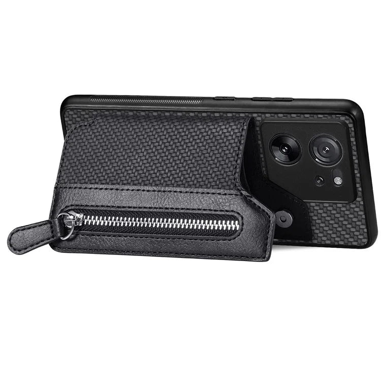 C1-04 For Xiaomi 13T / 13T Pro / Redmi K60 Ultra Wallet Phone Case Kickstand PU+PC+TPU Phone Cover